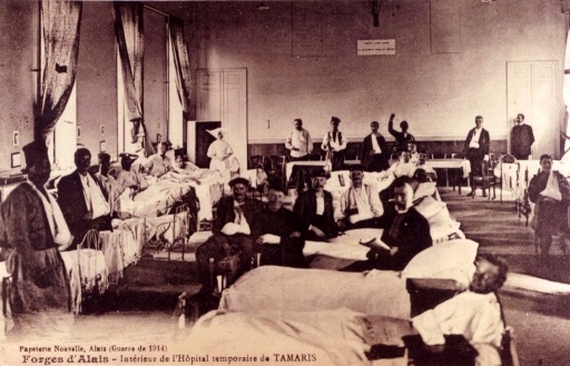 Hpital temporaire de Tamaris
