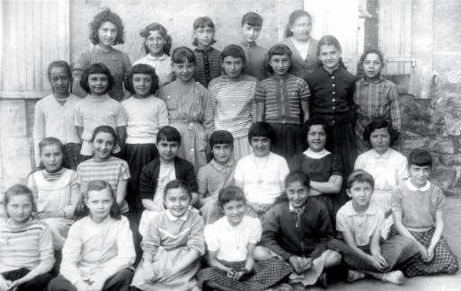 Ecole Publique  1957 - 1958  CM2